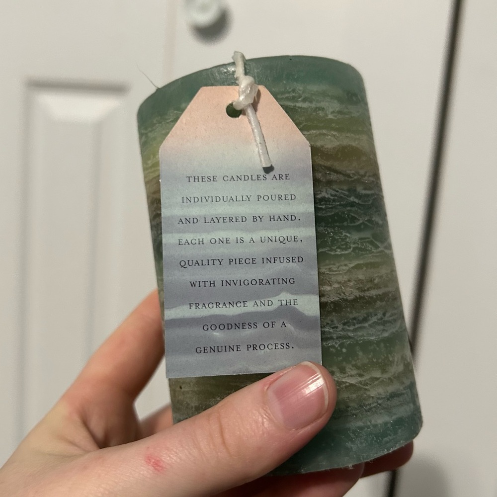 Hobby Lobby Green Candle